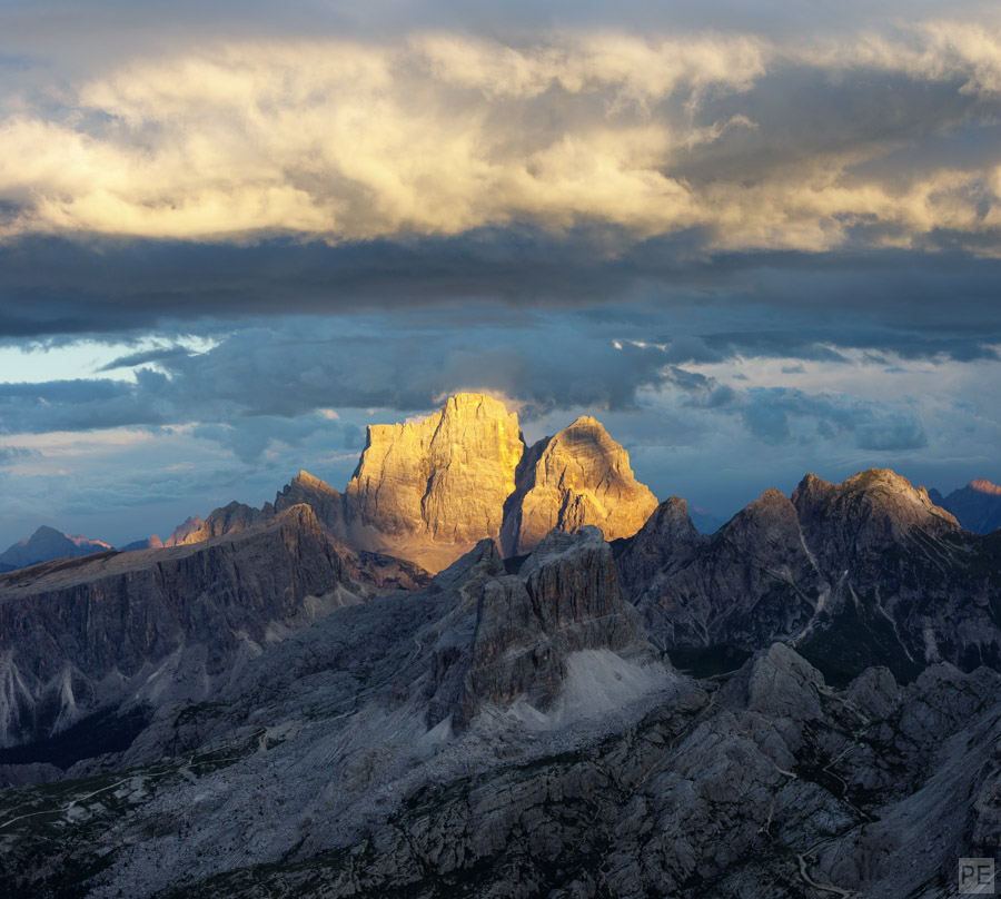 Dolomiten - Letztes Licht